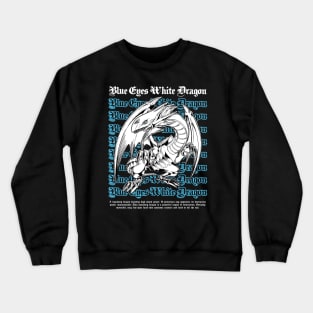 Blue Eyes Manga Streetwear Art Crewneck Sweatshirt